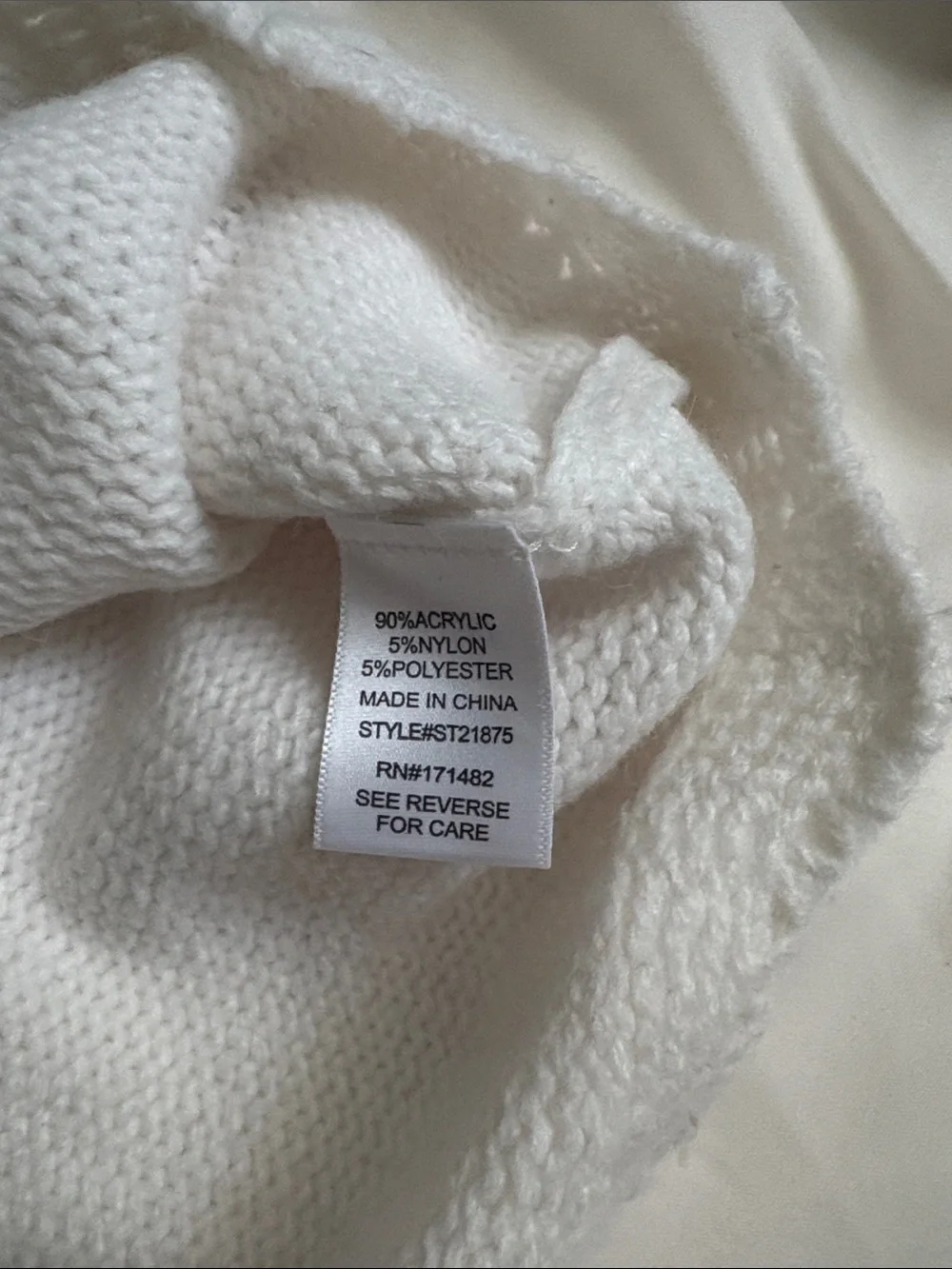 Sincerely Jules Cream Knit Floral Sweater Vest